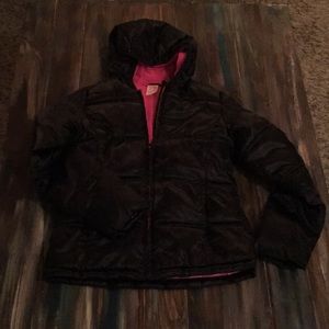 Girls black coat